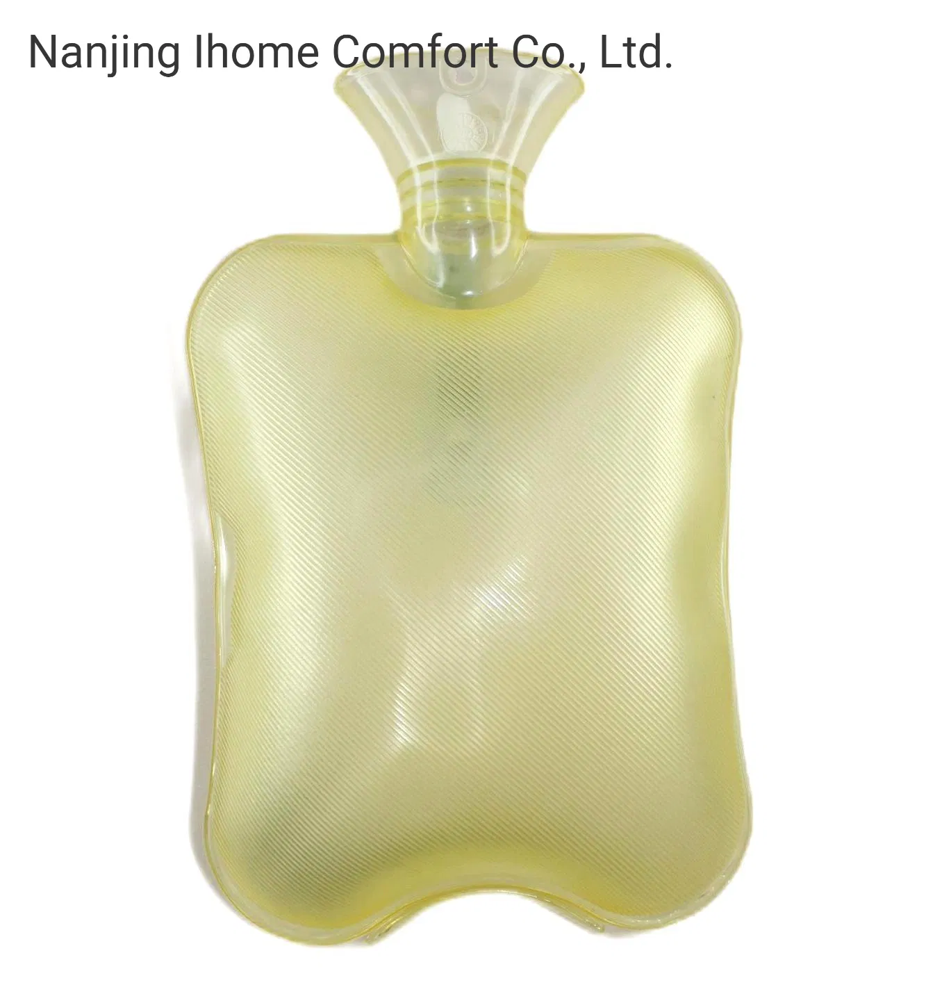 BS 2L Water-Filling PVC Hot Water Bottle with Knitted Cover Reusable for Pain Relief and Gift