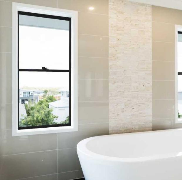 Prima Customizable Aluminum Double Hung Windows Vintage Aluminum Windows