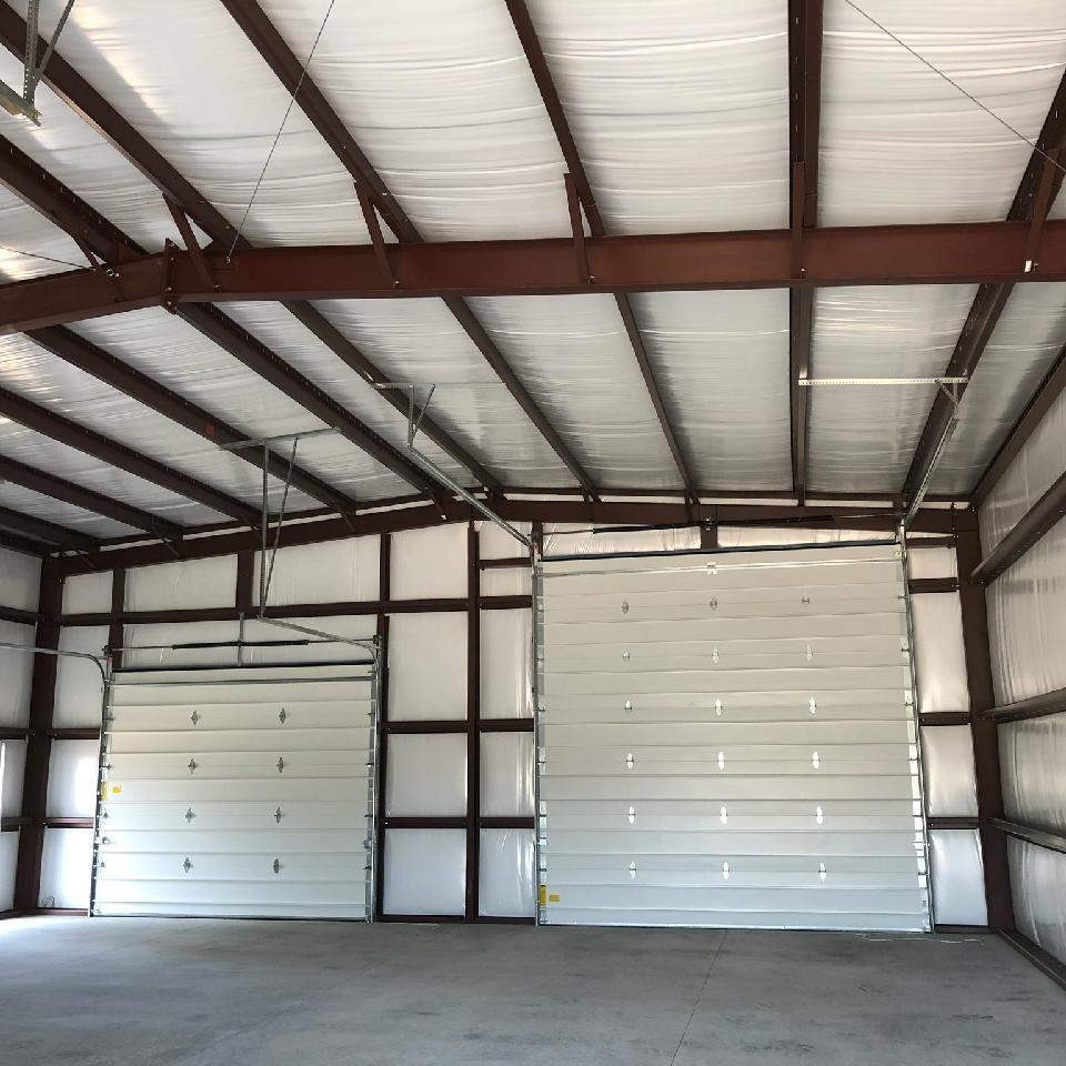 High Quality Durable America Standard Steel Structure Fireproof Garage with Sandwich Panel