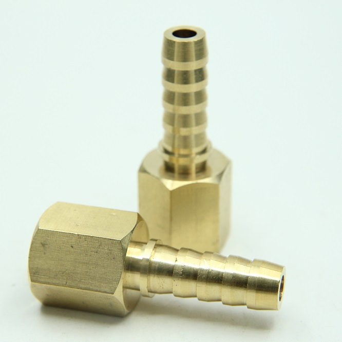 Brass Expansion Pipe Fitting Knurling Slotting Flange Fitting