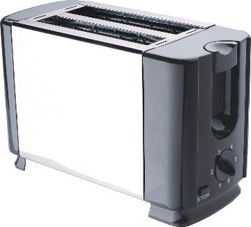 650W 2 Slice Metal Wall Body Toaster
