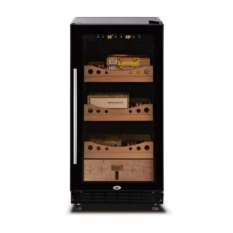 All Weather Cedar Drawers Cabinet Electrical Cigar Humidor