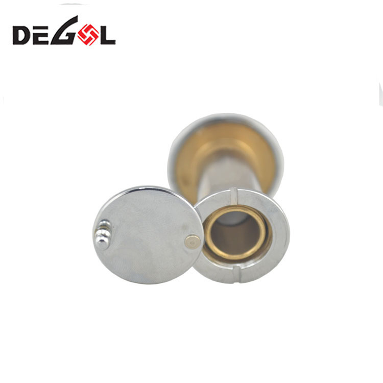 Door Viewer 200-Degree Satin Nickel Solid Brass Door Eye