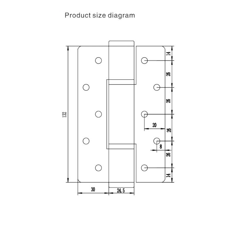 off Axis Hydraulick Hinge 30kgs Weight Capacity