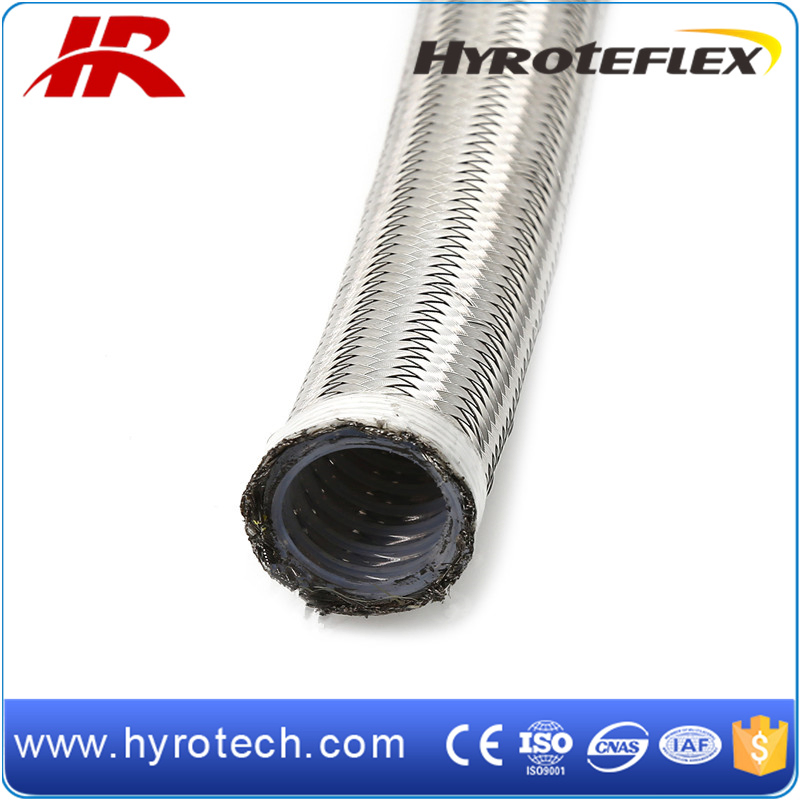 Гофрированный шланг PTFE SAE 100R14 химически стойкий
