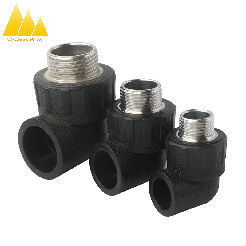 Factory Price Thread Combination Stainless Steel 304 316 Female Male 90 Degree Reducing Street Elbow HDPE Pipe Fitting