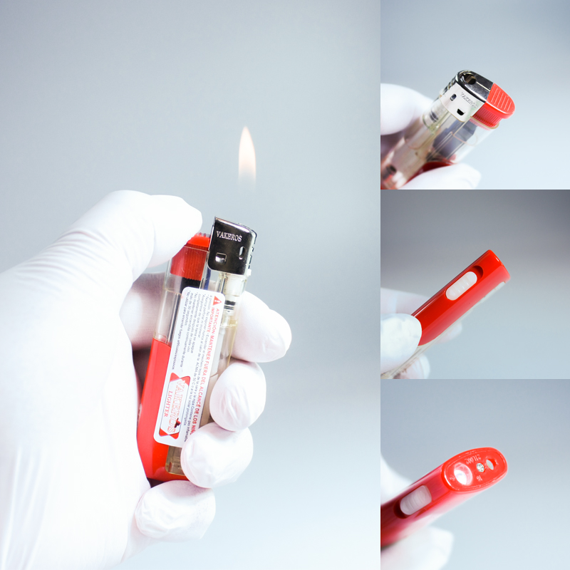 Wholesale LED Flash Light Gas Plastic Electric Factory Outlet Pocket Encendedor Lighter for Outdoor and Promotion Gift Use