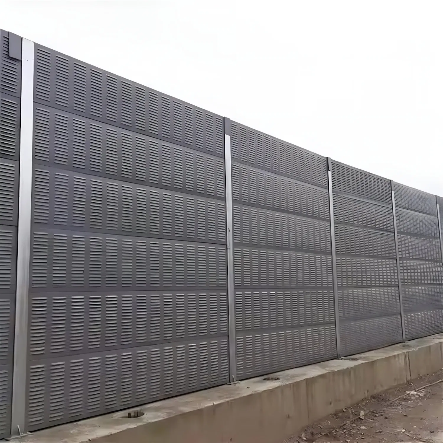 Advanced Acoustic Noise Barrier Wall for Outdoor Sound Reduction