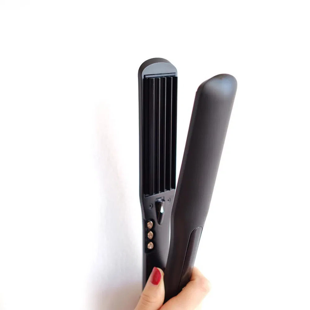 1.5 Inch LCD Zig Zag Ceramic Hair Crimper (V183-2)