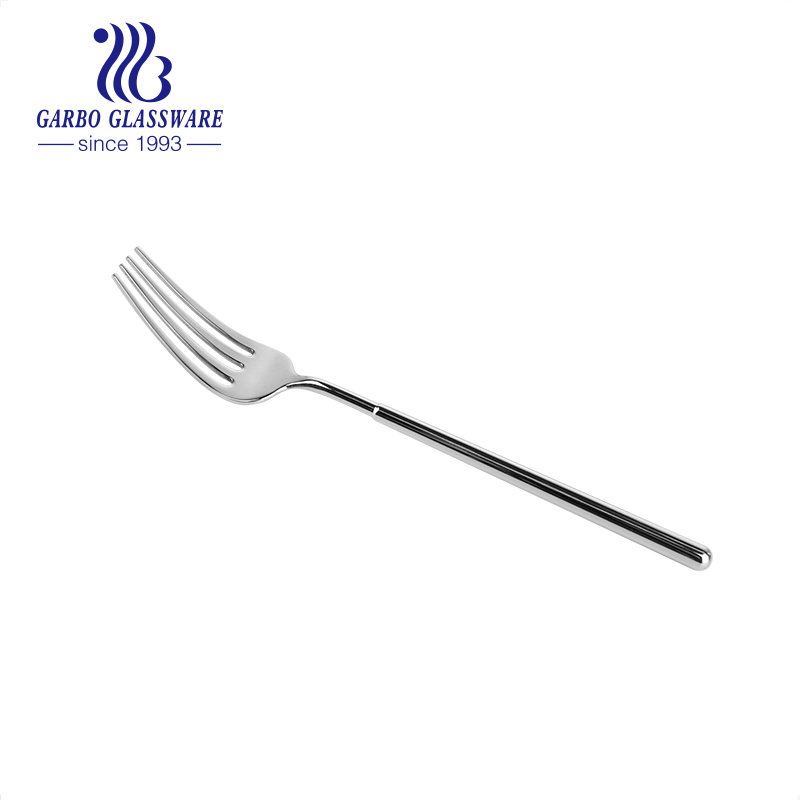 Wholesale Factory Handmade High-Quality Mirror Polish Stainless Steel Cutlery Dinner Fork Silverware Tableware Salad Fork for Party Hotel Home Use