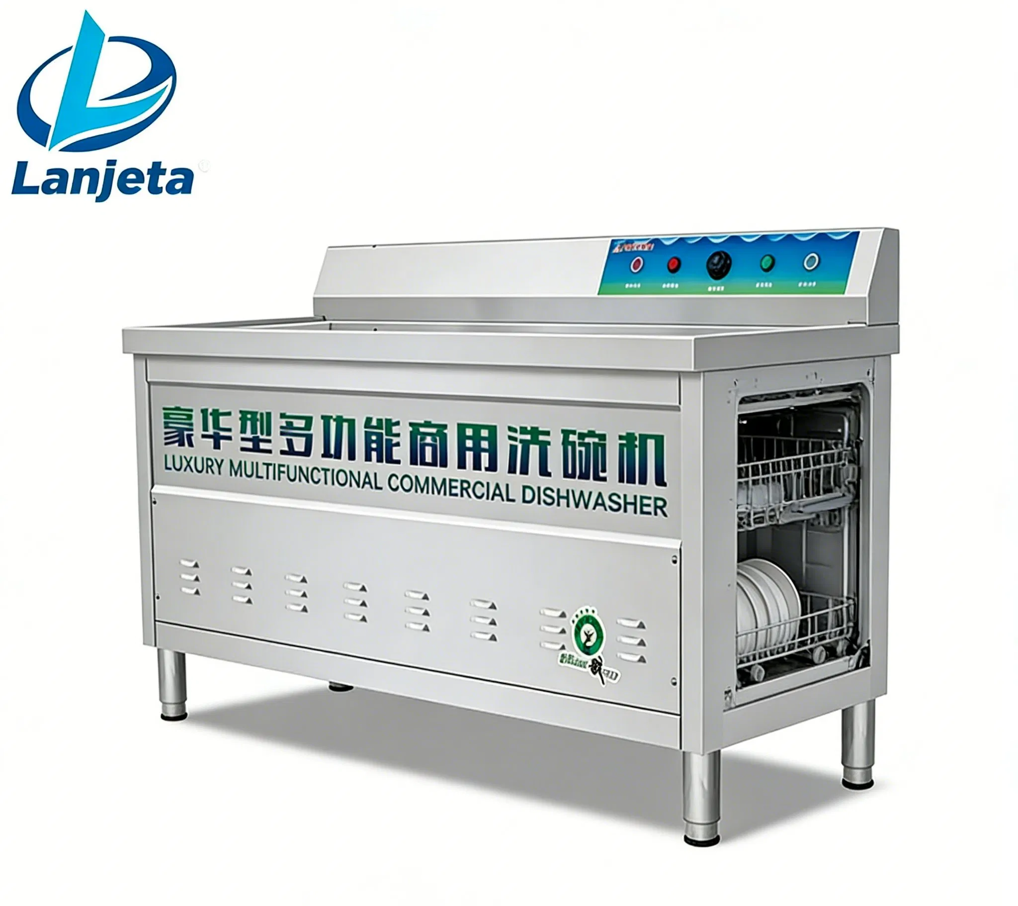 Luxury Commercial Type Ultrasonic Dishwasher (1800*800*800)