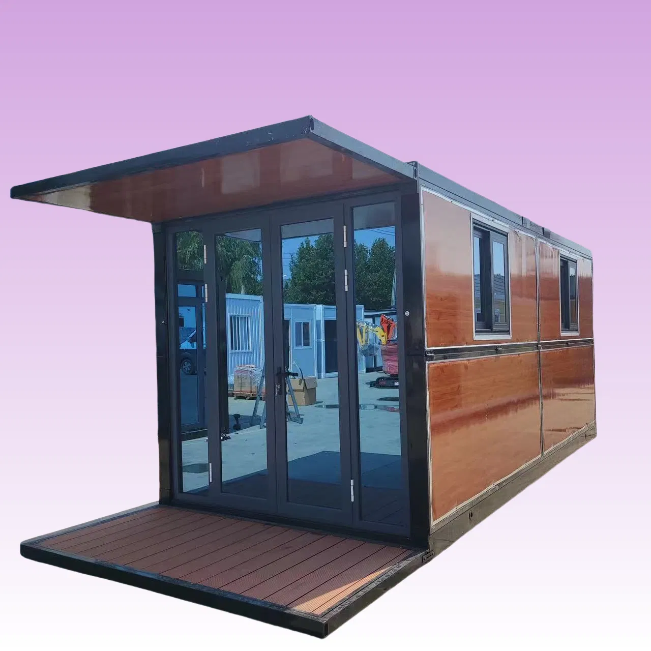 Elegant Prefabricated House with Kitchen and Bathroom for Modern Living
