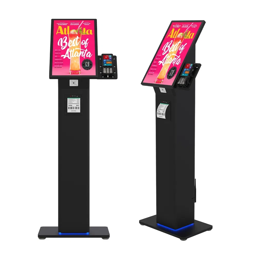 Настенный киоск самообслуживания с QR-сканером