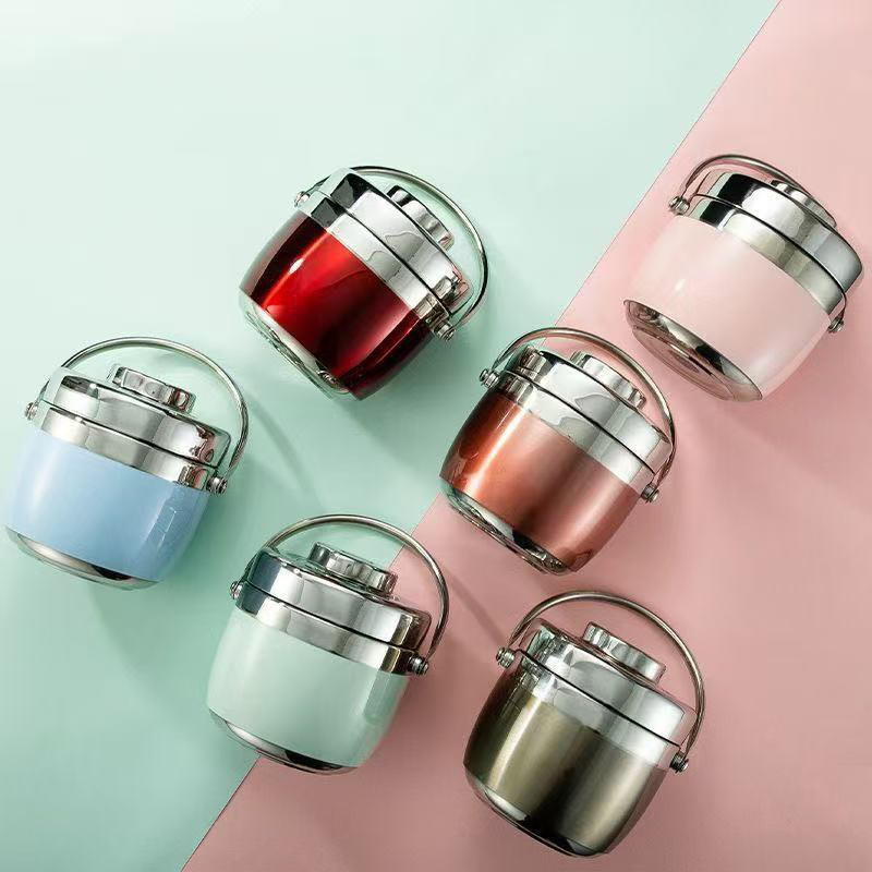 Большая ланч-бокс из нержавеющей стали 2.0 л