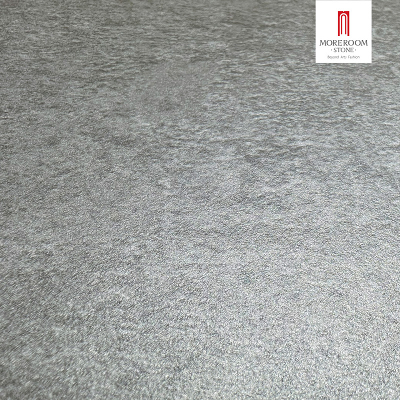 Sintered Stone Sandy Grey Dark Marble Slabs for Luxury Villa Interior Flooring