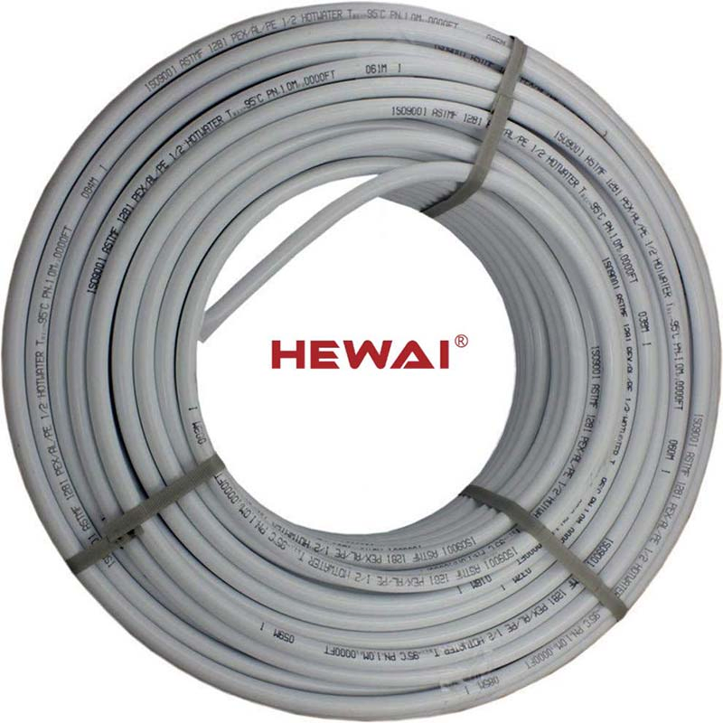Hewai Pert-Al-Pert Pipe for Underfloor Heating Systems Overlap/Butt-Welded Tube Multilayer Pipes