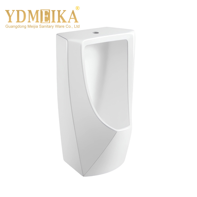 Modern Minimalist Square Sanitary Ware Wall Mounted Men's Bathroom Ceramic Urinal