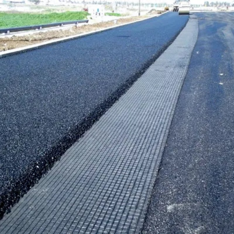 Basalt Fiber Mesh Geogrid for Driveway Construction Road Paving Versatile Construction Material
