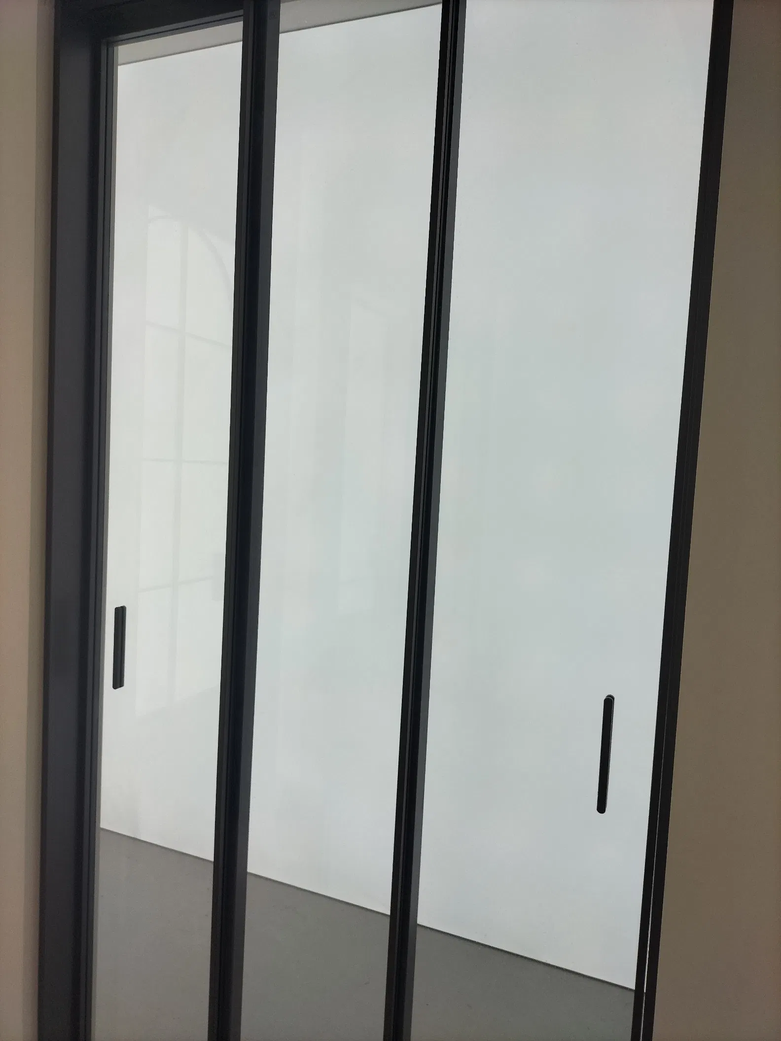 New Design Custom High Quality Modern Double Casement Front Entrance Double Glass Security Aluminum Casement Hinged Door