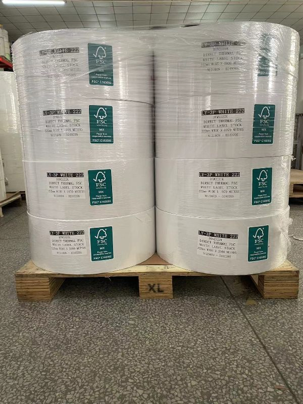Waterproof and Scratch-Resistant Top Thermal Adhesive Material Label Roll