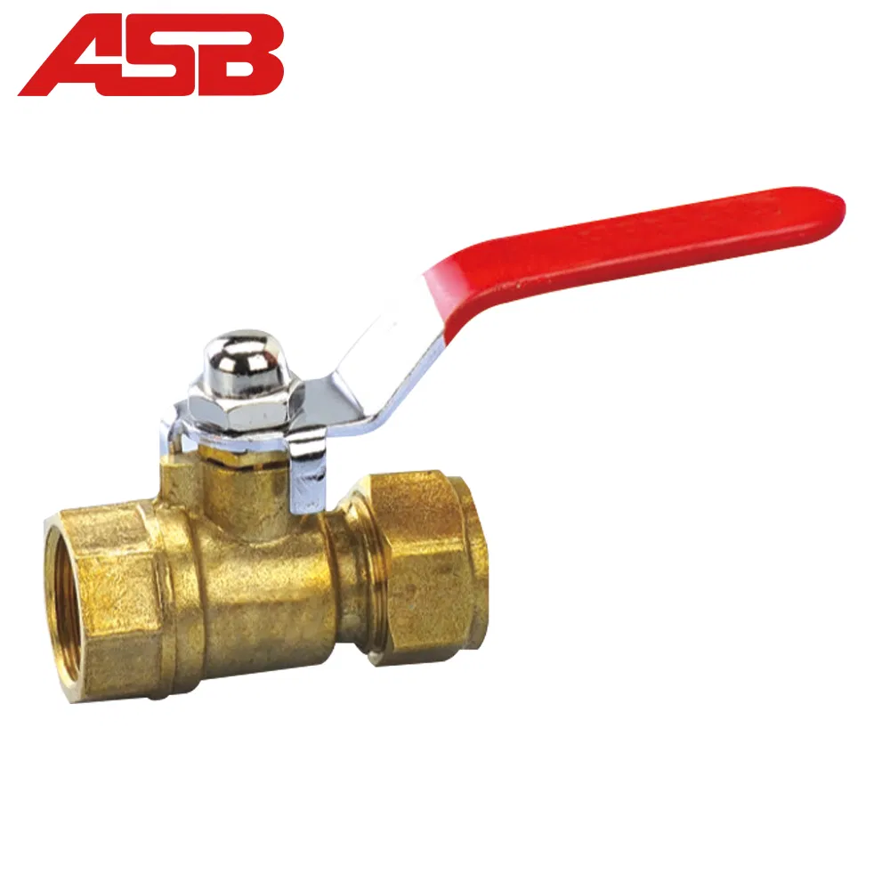 Plumbing Supplies Pex-Al-Pex Pipe Valve Water Valve Underfloor Heating Valve Brass Ball Valve