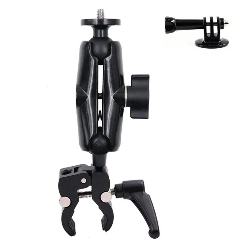 Aluminum Alloy Hidden Selfie Stick Monopod for Motorcycle Bicycle Camera Wyz20936