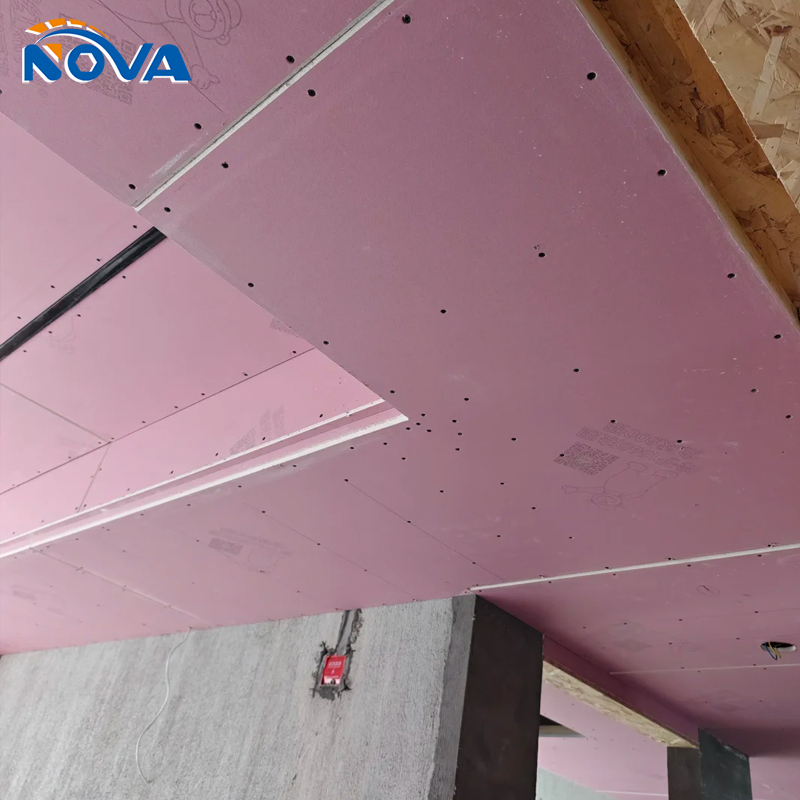 Waterproof Drywall 12mm Plaster Board Dry Wall Plain Gysum Board 2400mmx1200mm Ceiling