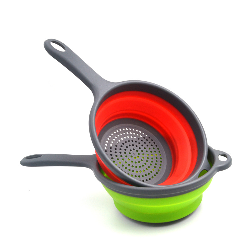 Foldable Colander for Easy Kitchen Organization and Drainage