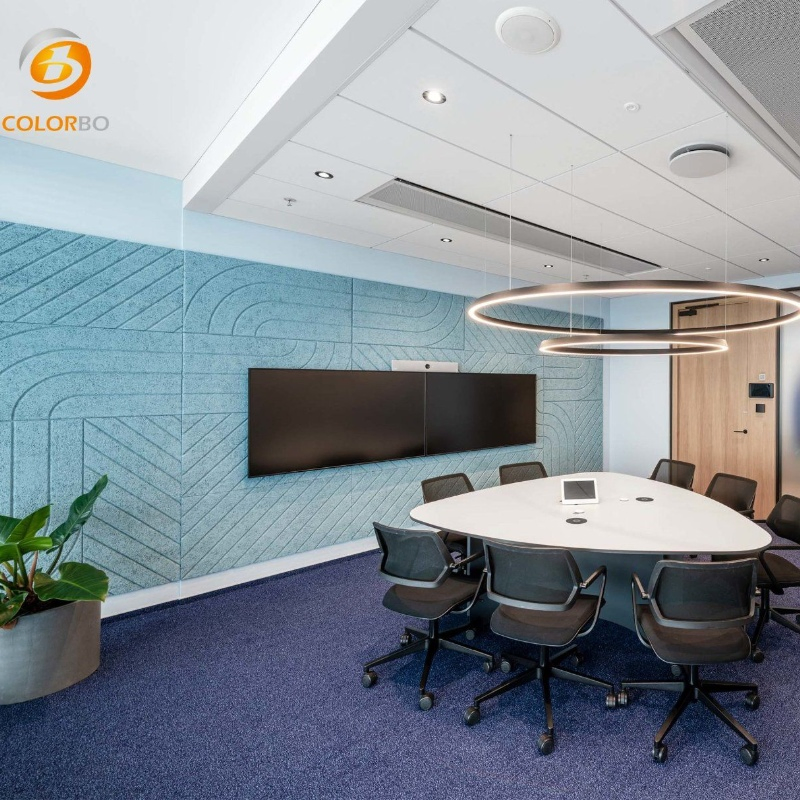 Wool Panels Made In China Sound Insulation Panel Acoustic Wall Tiles