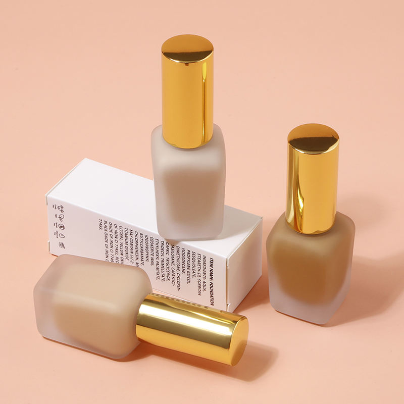 Private Label Full Coverage Foundation: Waterproof & Cruelty-Free