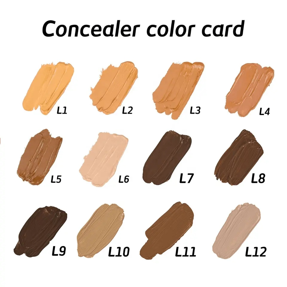 Private Label Waterproof Bronzer Full Coverage Liquid Concealer Matte Makeup Concealer