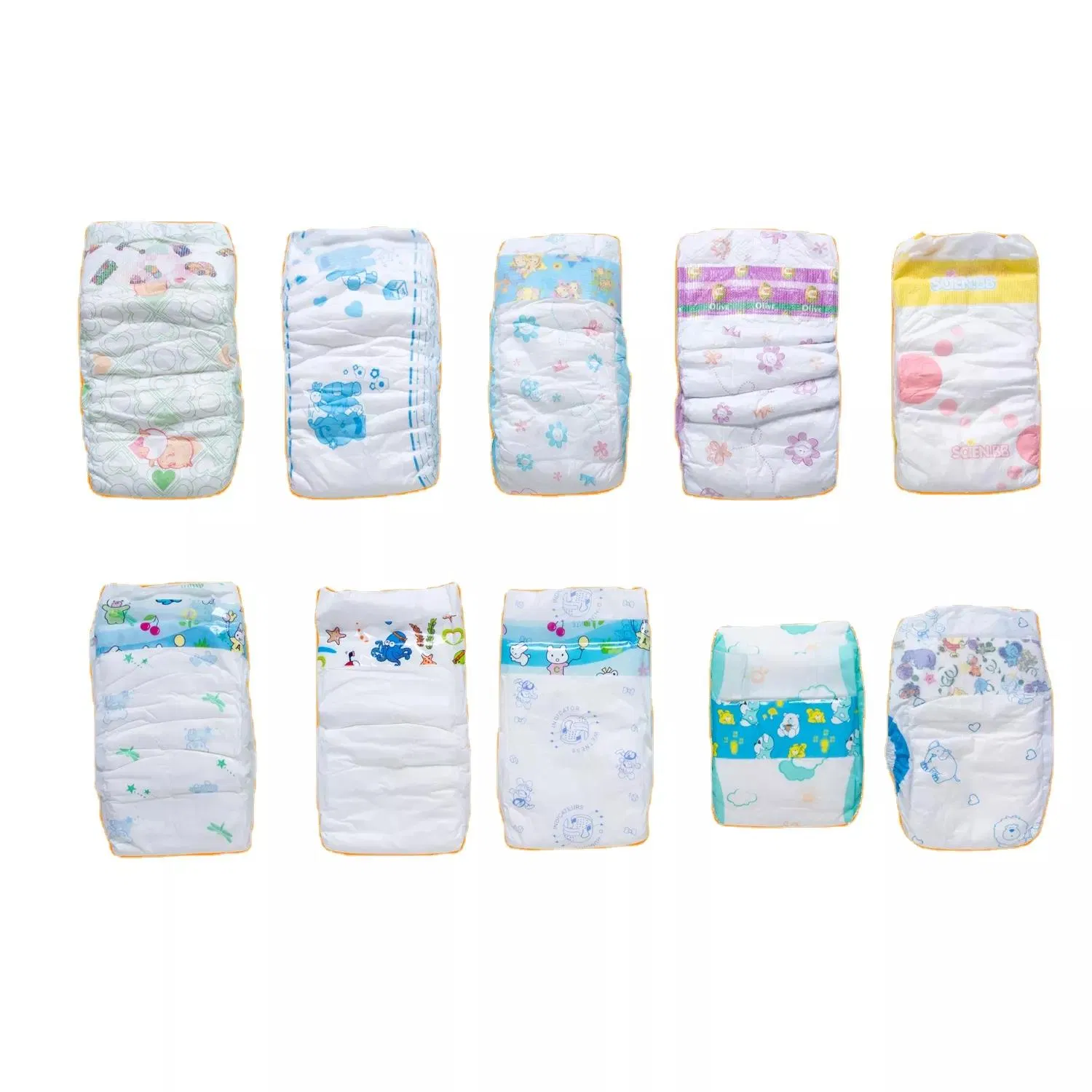 Ultra Thin Premium Baby Diapers - Super Absorbent Comfort