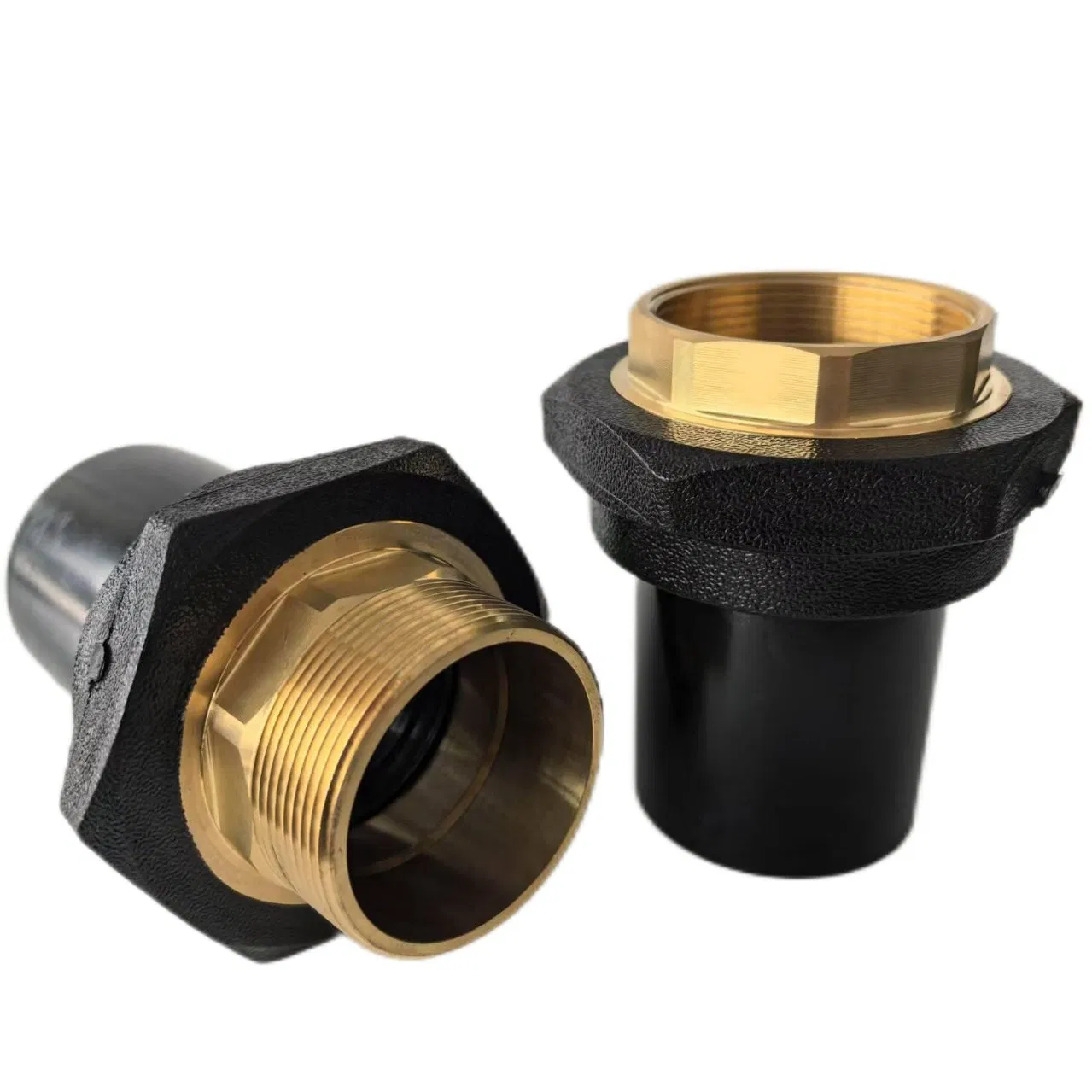 50mm Single Layer HDPE Male/Female Transition Fittings/ Upp Fittings for Fuel Station