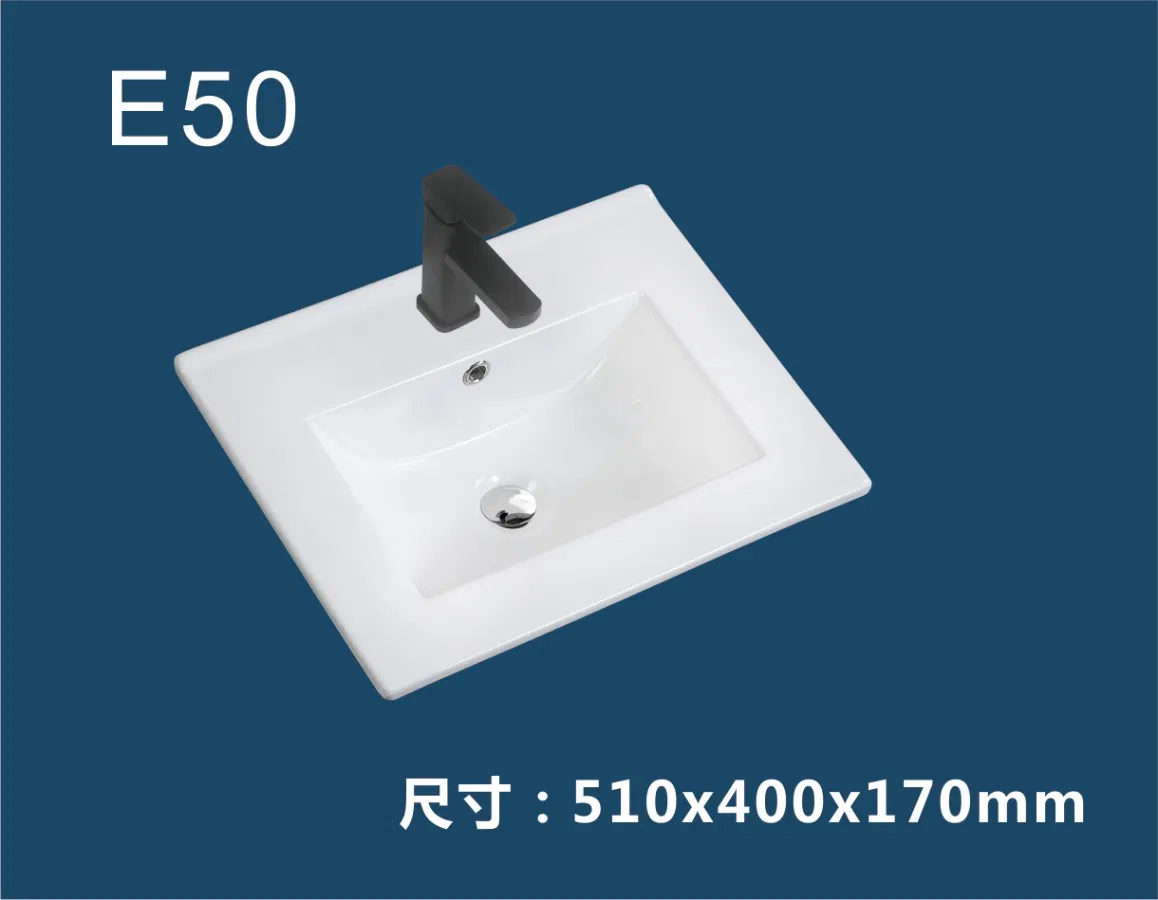 New Design Professional One-Piece Molding Ceramic Bathroom Basin