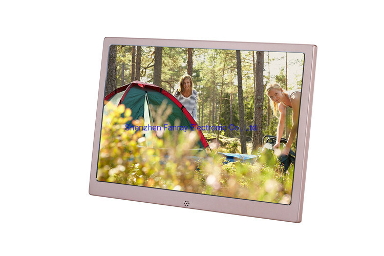 Chinese Factory Black/White 12inch LCD Digital Picture Frame for Promotion