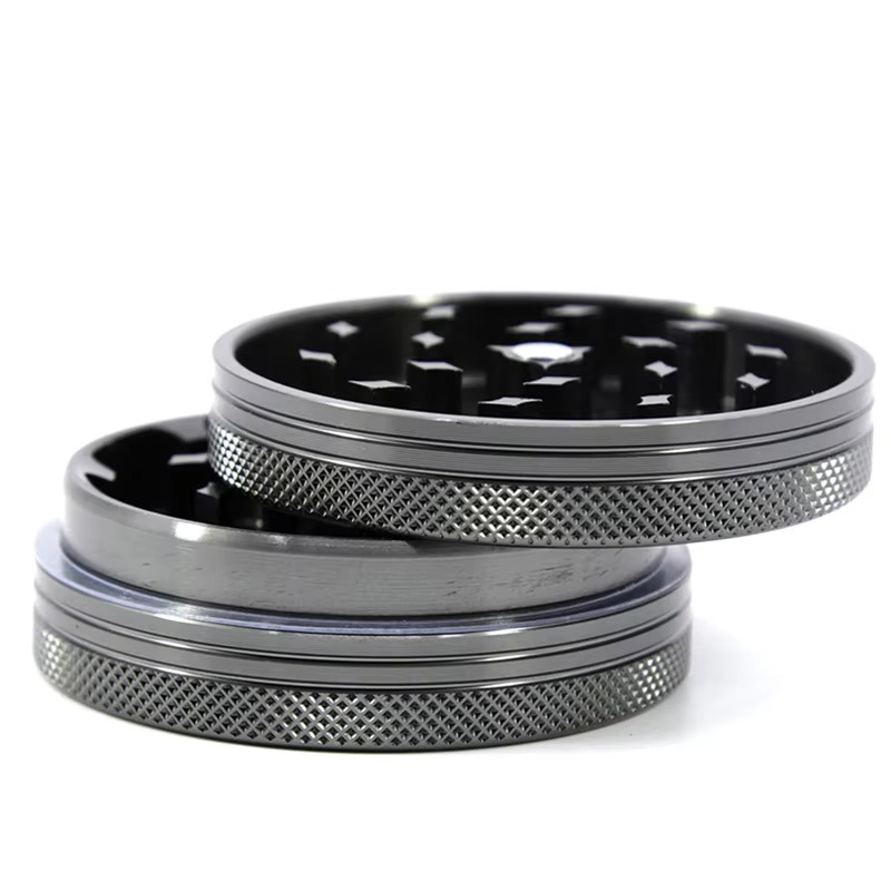 Ручная металлическая мельница для табака и специй