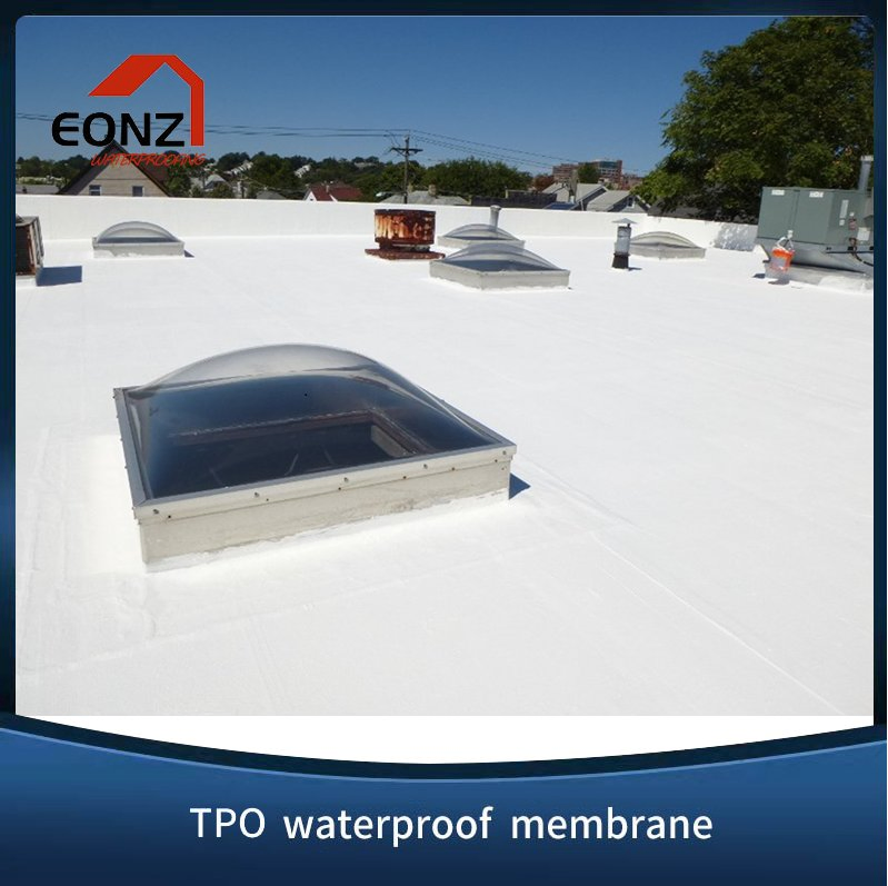 Welding Polymer Roofing Tpo Waterproof Membrane