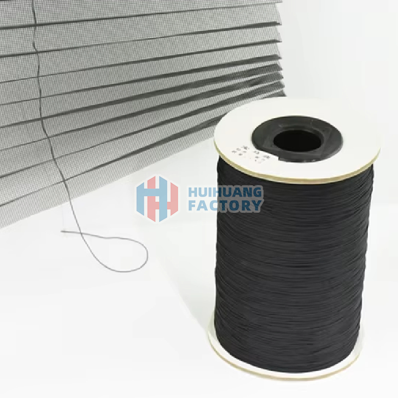 Pleated Window of Polyester Wire, Rope