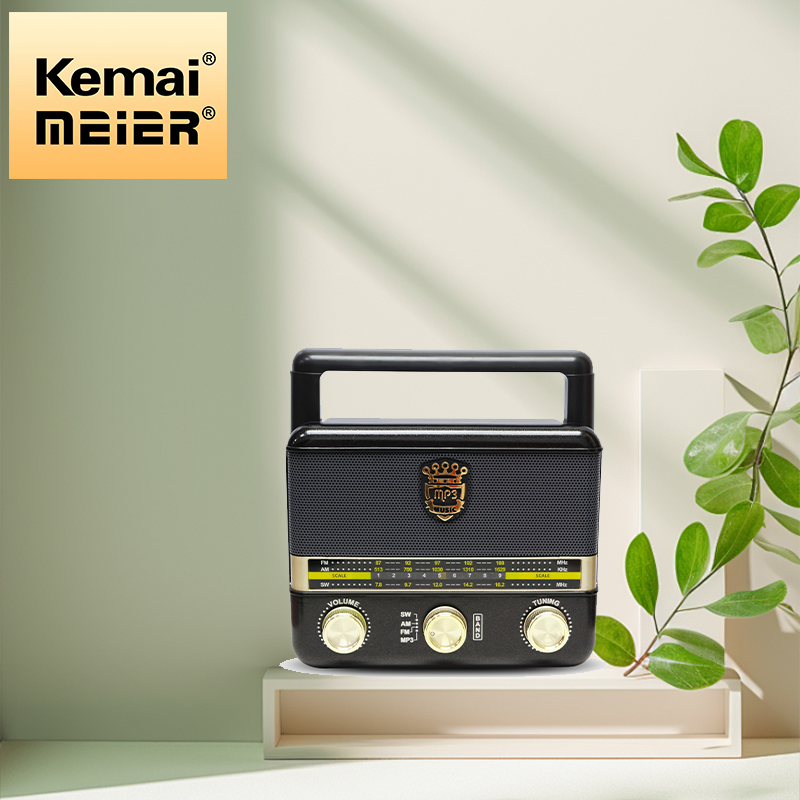 Portable Wooden Retro Radio Wireless Speakers Stereo Am/FM Radio