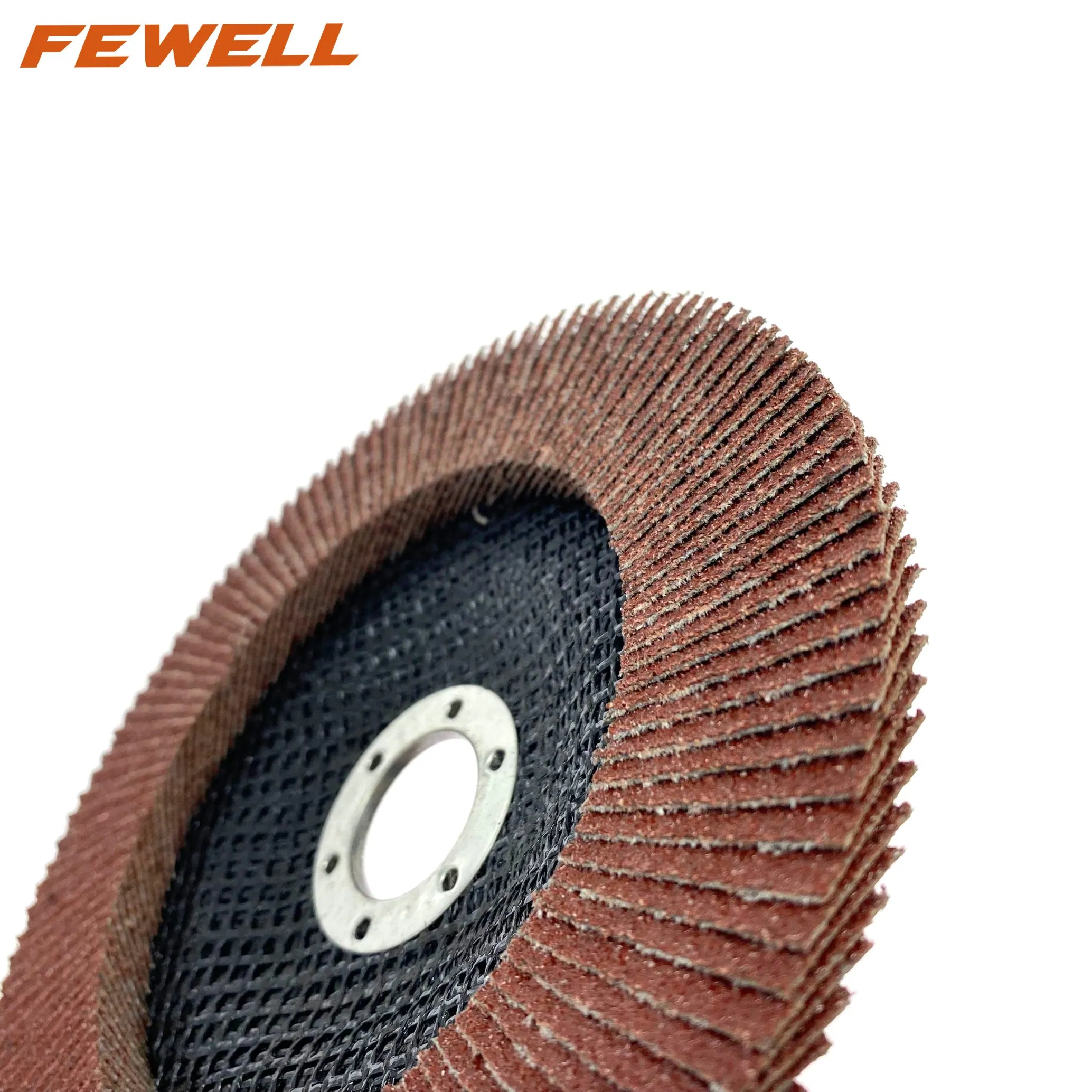 6" 150mm Grit 60 Silicone Carbide Abrasive Wheel Flexible Sanding Flap Disc for Grinding Metal Stainless Steel