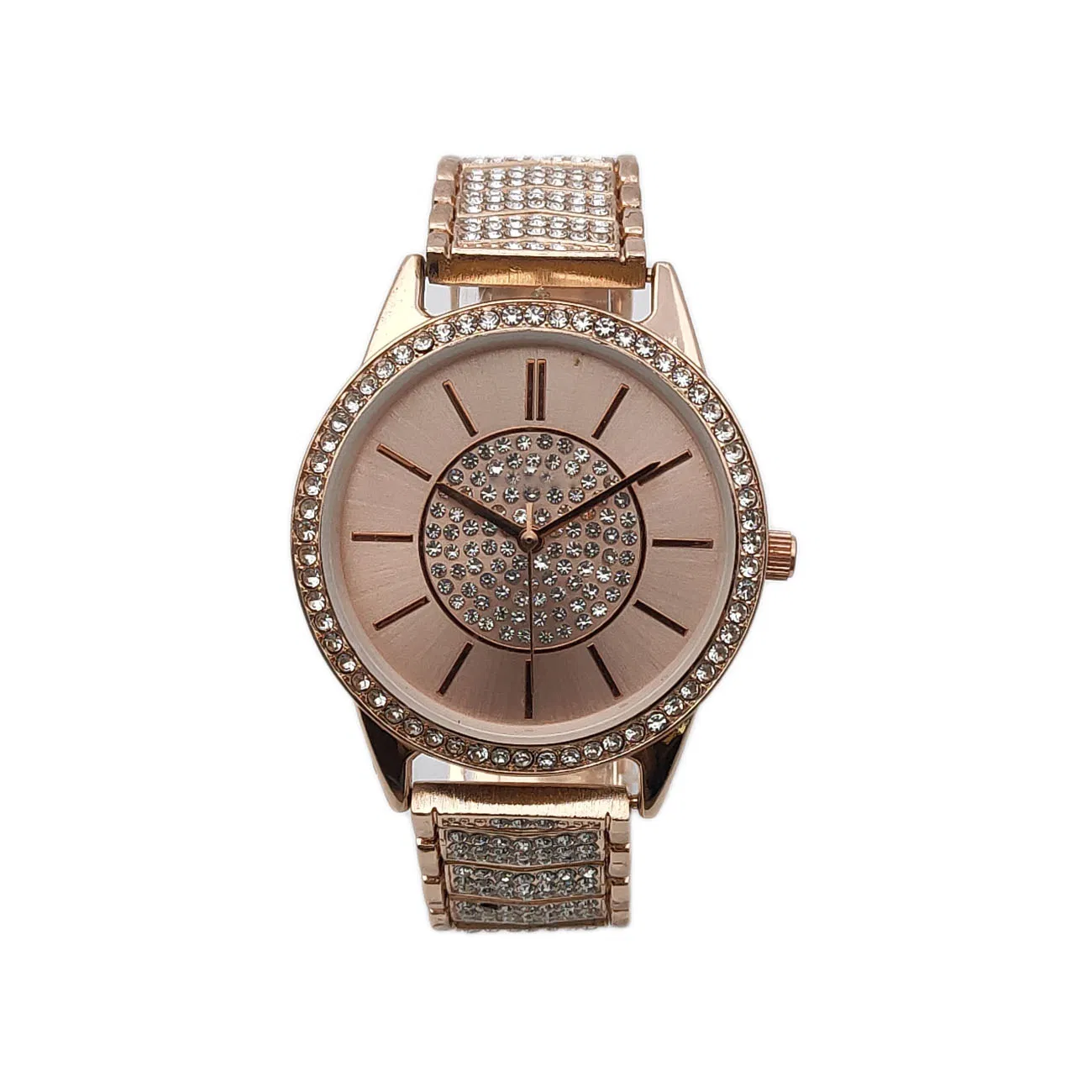 Customized Fashionable Luxry Stone Watch Lady Wrist Watch