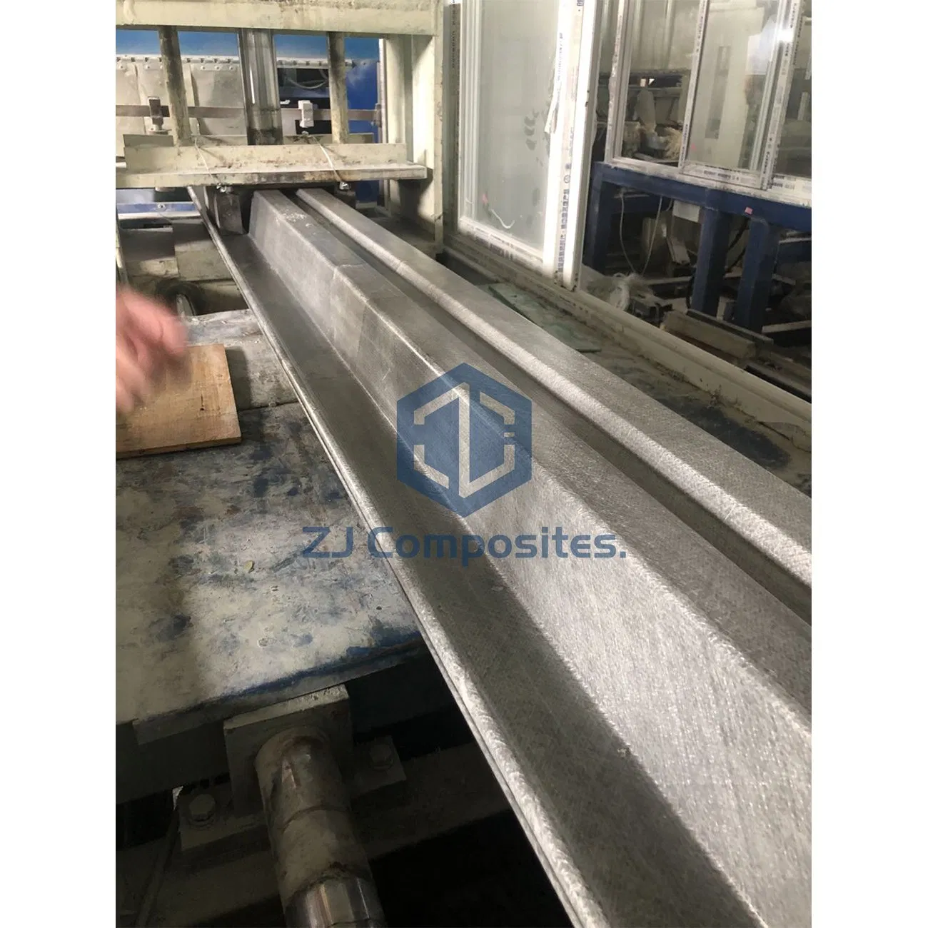 Factory Supply FRP Sheet Pile Fiberglass Reinforced Piling for Cofferdam