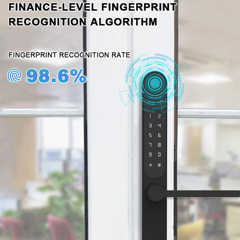 Smart Lock Aluminum Alloy APP Smart Fingerprint Lock Digital Electronic Smart Door Lock
