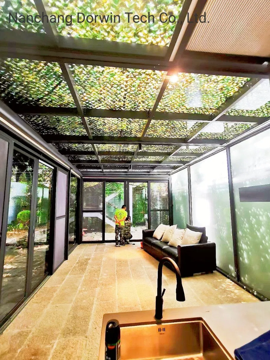 Dorwin Tech Garden Terrace Office Aluminum Glass Sunroom