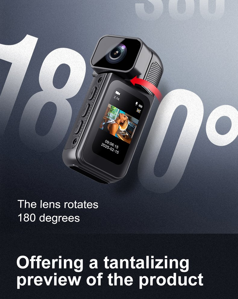 4K HD Video Recording Thumb Camera Magnetic Wearable Sport Action Camera S80