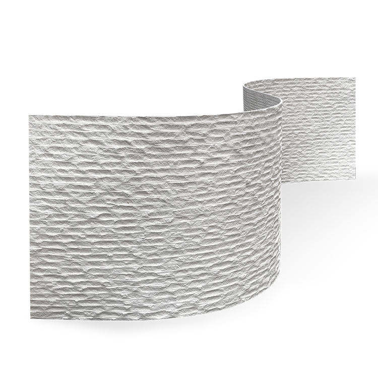 Waterproof New Hemp Rope Interior Wall Marble Sheet Soft Stone Flexible Stone Wall Panel Cladding Soft Tile High-Grade Ceiling Wall Panel for Walls and Ceilings