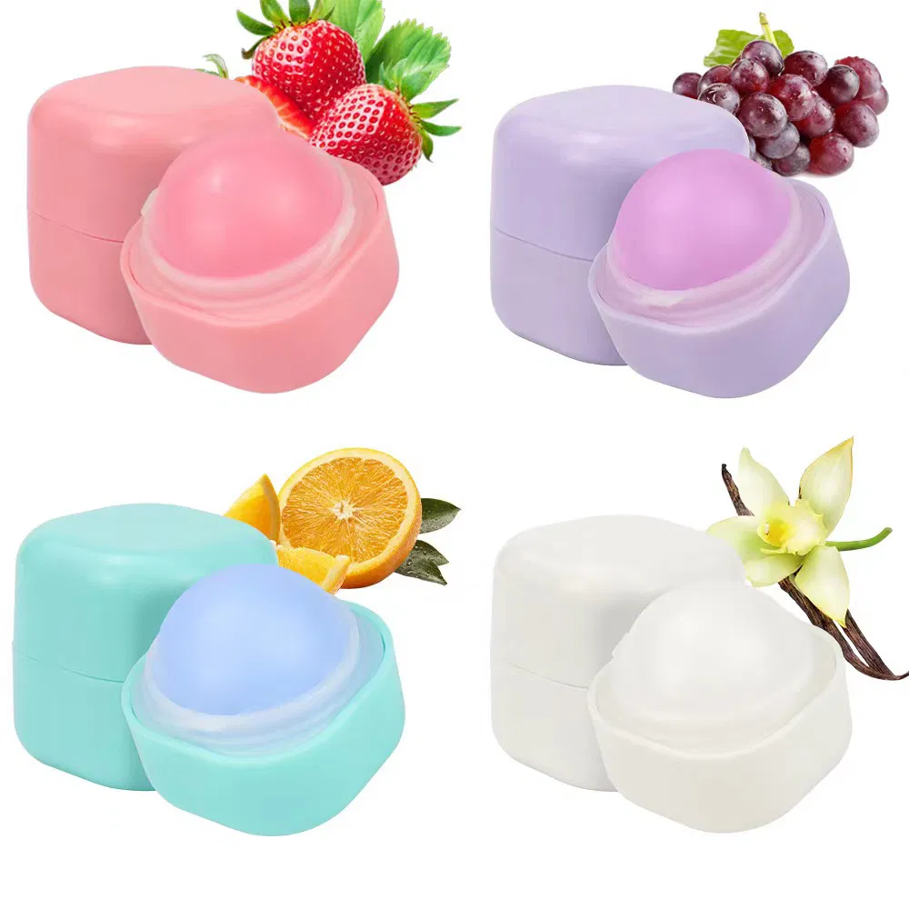 OEM Square Ball Moisturizing Base Ball Lip Balm