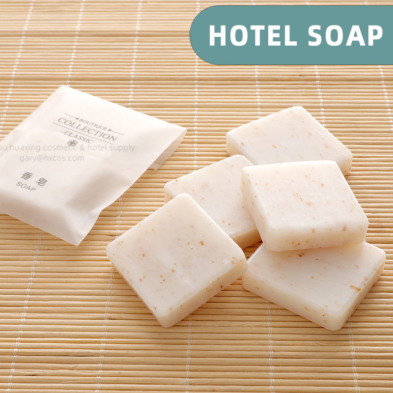 Oatmeal Hotel Soap with Private Branding - Quality Assured