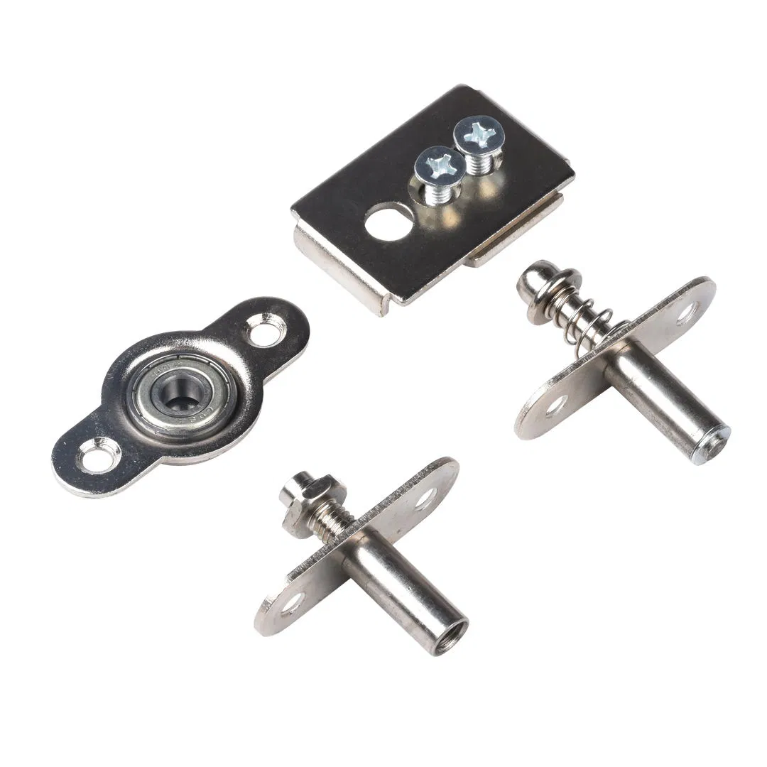 Door Hardware Repair Kit Fold Door Top and Bottom Pivots and Guide Wheel Hardware Accessories