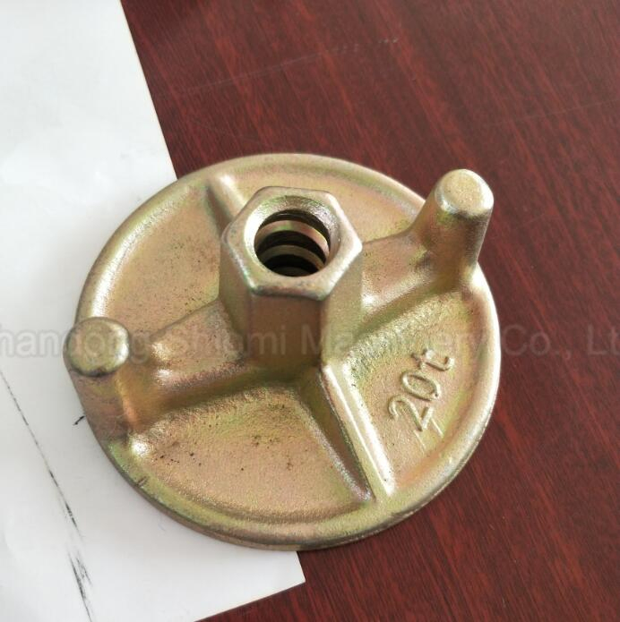 Крыльчатая гайка для опалубки, анкерная и пластинчатая